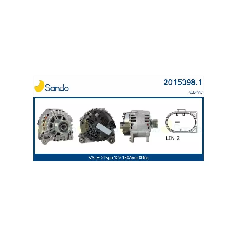 Alternateur SANDO 2015398.1