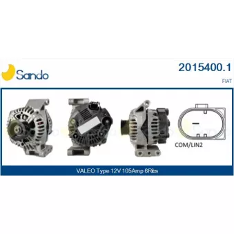 Alternateur SANDO 2015400.1