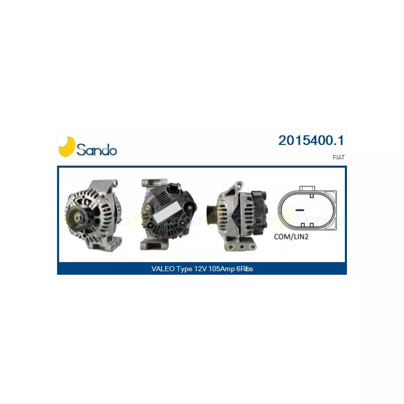 Alternateur SANDO 2015400.1