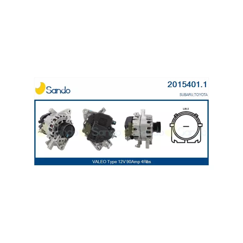 Alternateur SANDO 2015401.1