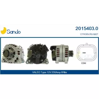 Alternateur SANDO 2015403.0