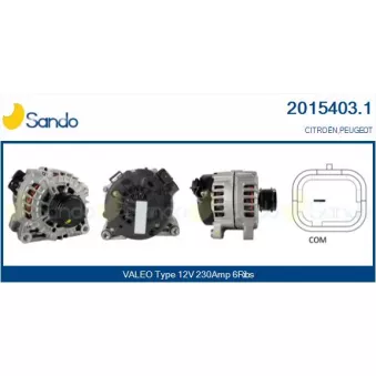 Alternateur SANDO 2015403.1
