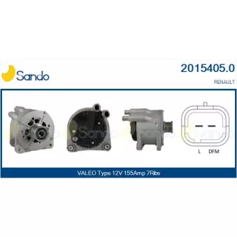 Alternateur SANDO 2015405.0