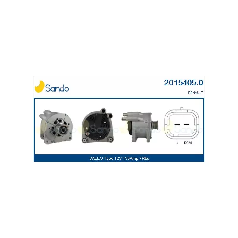 Alternateur SANDO 2015405.0