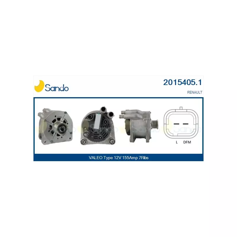Alternateur SANDO 2015405.1