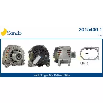 Alternateur SANDO 2015406.1