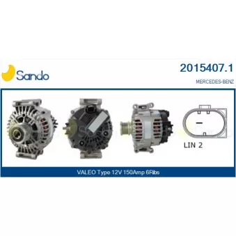 Alternateur SANDO 2015407.1