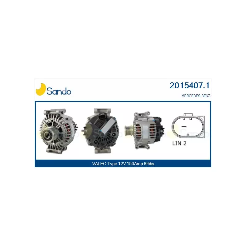 Alternateur SANDO 2015407.1