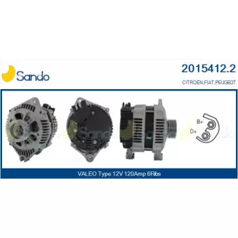 Alternateur SANDO 2015412.2