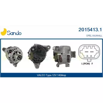 Alternateur SANDO 2015413.1