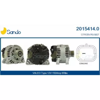 Alternateur SANDO 2015414.0