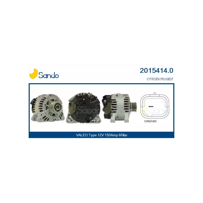 Alternateur SANDO 2015414.0
