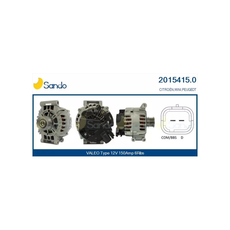 Alternateur SANDO 2015415.0