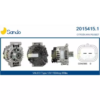 Alternateur SANDO 2015415.1