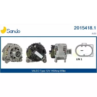 Alternateur SANDO 2015418.1