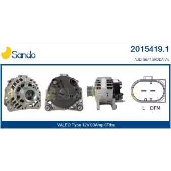 Alternateur SANDO 2015419.1