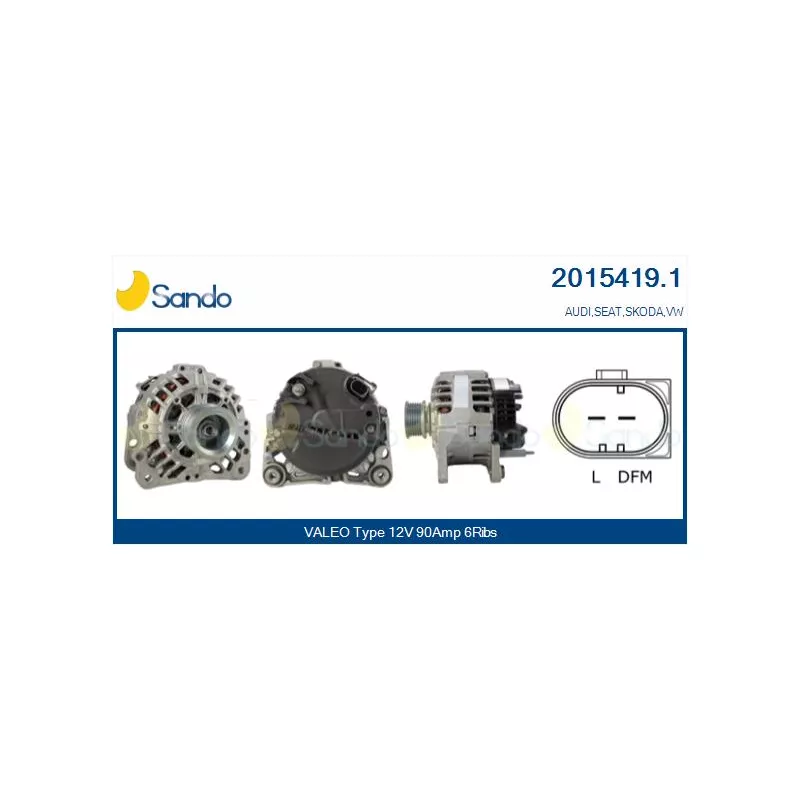 Alternateur SANDO 2015419.1