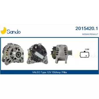 Alternateur SANDO 2015420.1