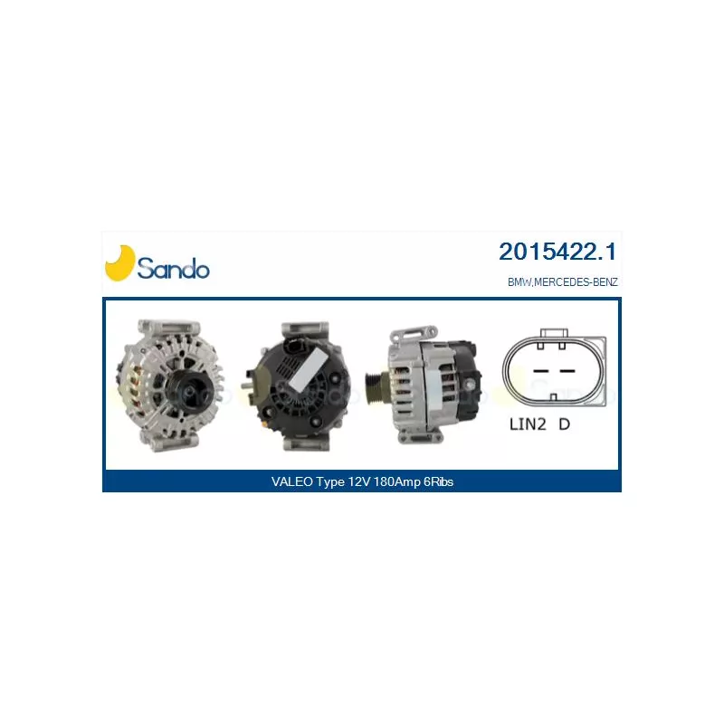 Alternateur SANDO 2015422.1