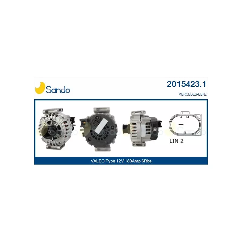 Alternateur SANDO 2015423.1