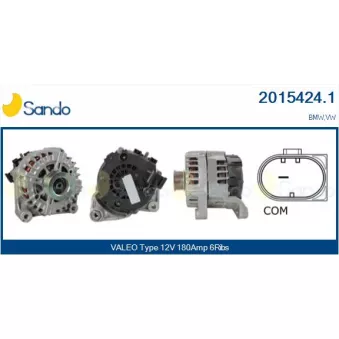 Alternateur SANDO 2015424.1
