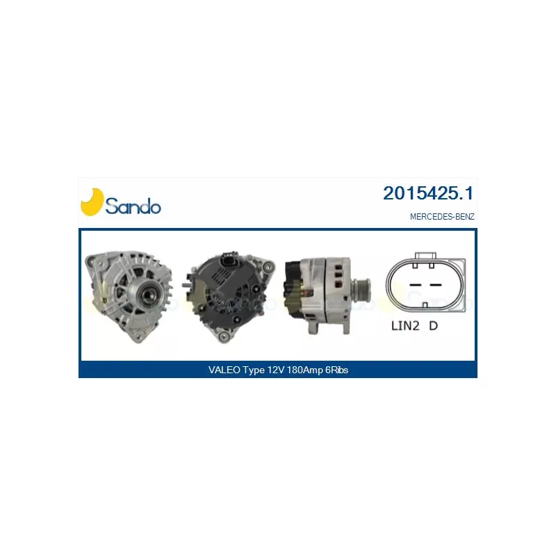 Alternateur SANDO 2015425.1