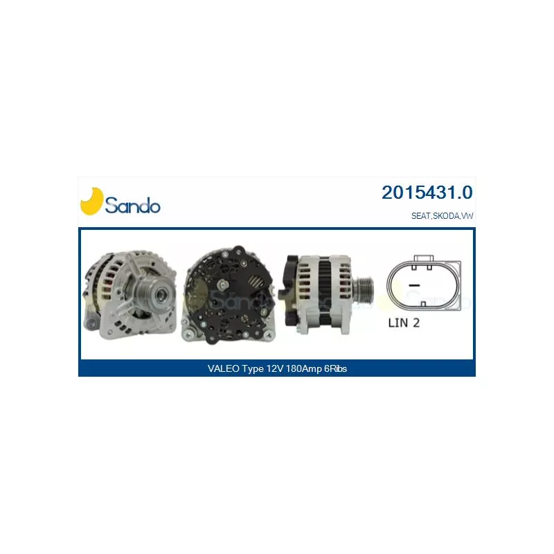 Alternateur SANDO 2015431.0