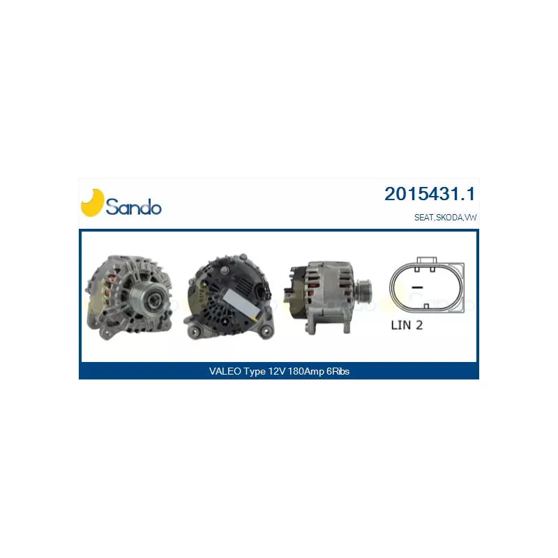 Alternateur SANDO 2015431.1
