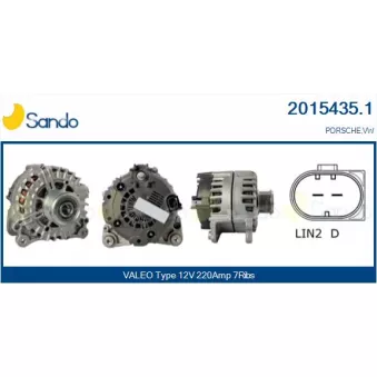 Alternateur SANDO 2015435.1