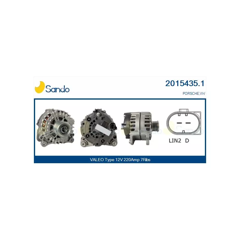 Alternateur SANDO 2015435.1