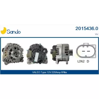 Alternateur SANDO 2015436.0