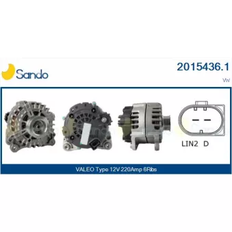 Alternateur SANDO 2015436.1