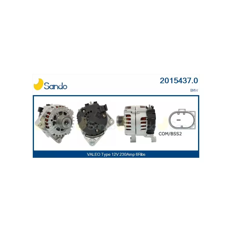 Alternateur SANDO 2015437.0