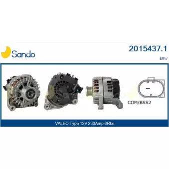 Alternateur SANDO 2015437.1