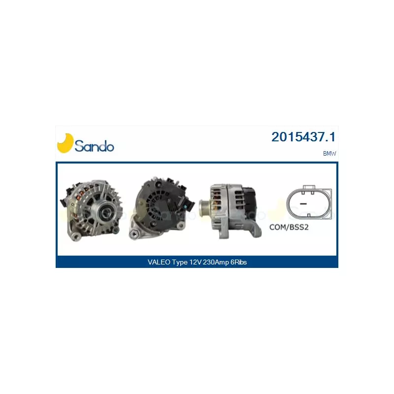 Alternateur SANDO 2015437.1