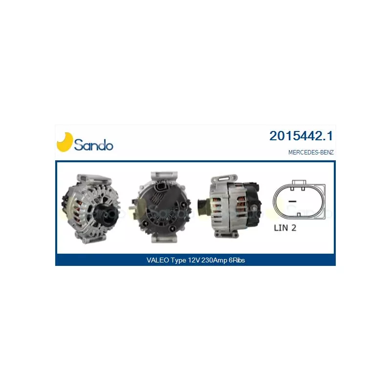 Alternateur SANDO 2015442.1