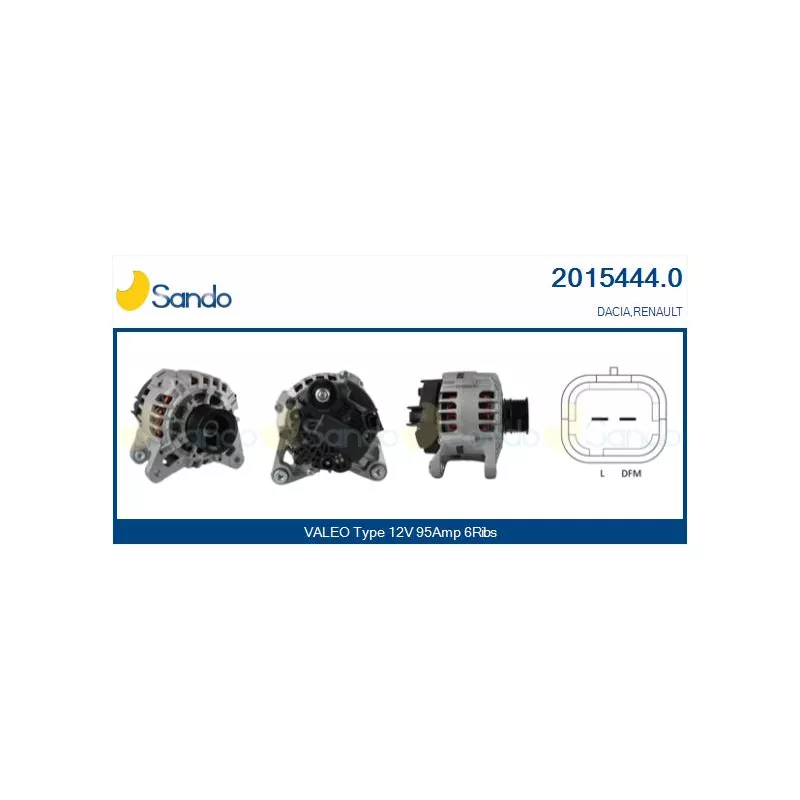 Alternateur SANDO 2015444.0
