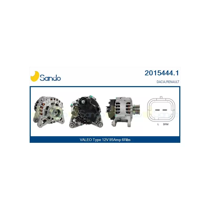 Alternateur SANDO 2015444.1