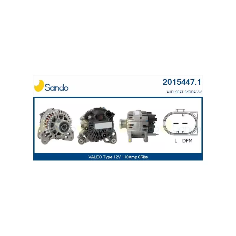 Alternateur SANDO 2015447.1