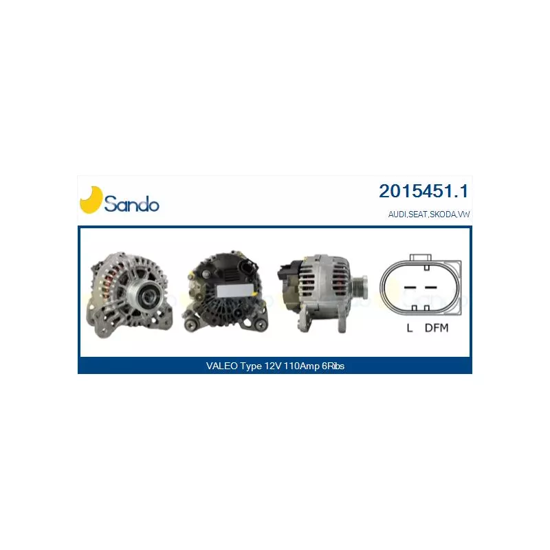 Alternateur SANDO 2015451.1