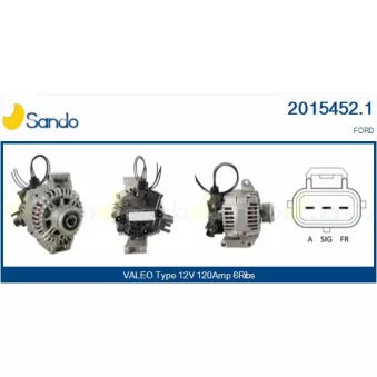 Alternateur SANDO 2015452.1