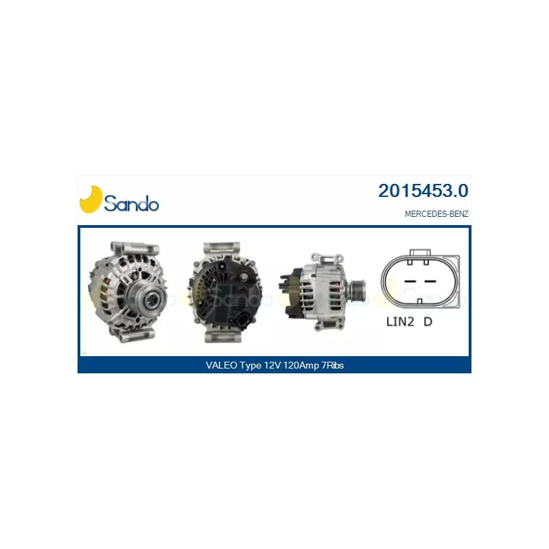 Alternateur SANDO 2015453.0