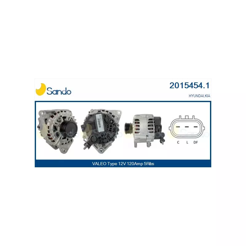 Alternateur SANDO 2015454.1