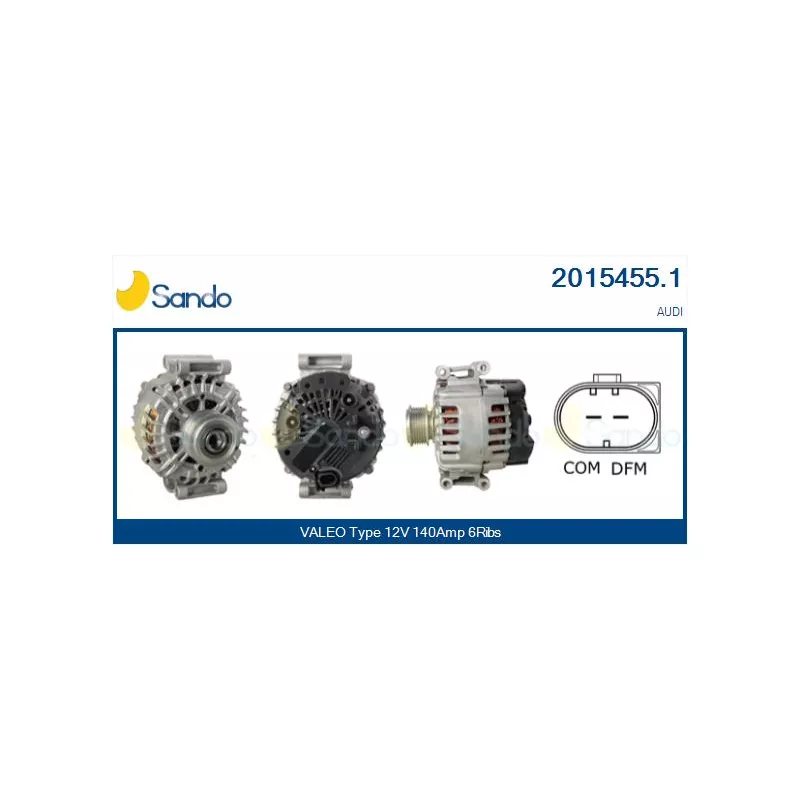 Alternateur SANDO 2015455.1
