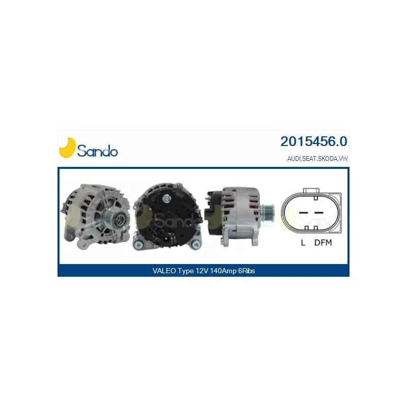 Alternateur SANDO 2015456.0
