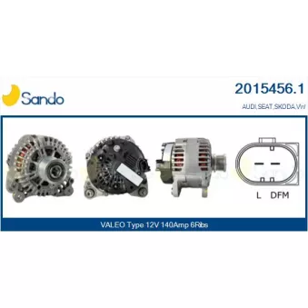 Alternateur SANDO 2015456.1