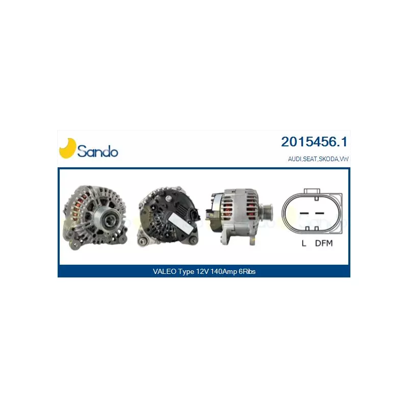 Alternateur SANDO 2015456.1