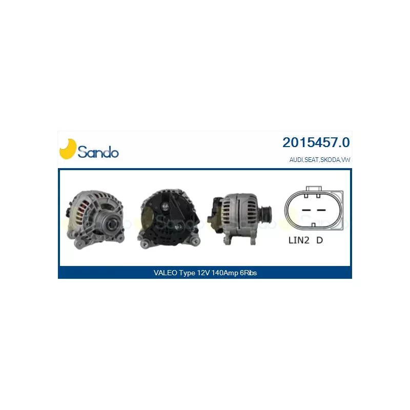 Alternateur SANDO 2015457.0