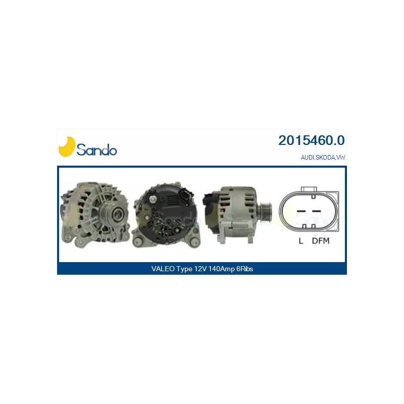 Alternateur SANDO 2015460.0