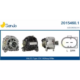 Alternateur SANDO 2015460.1